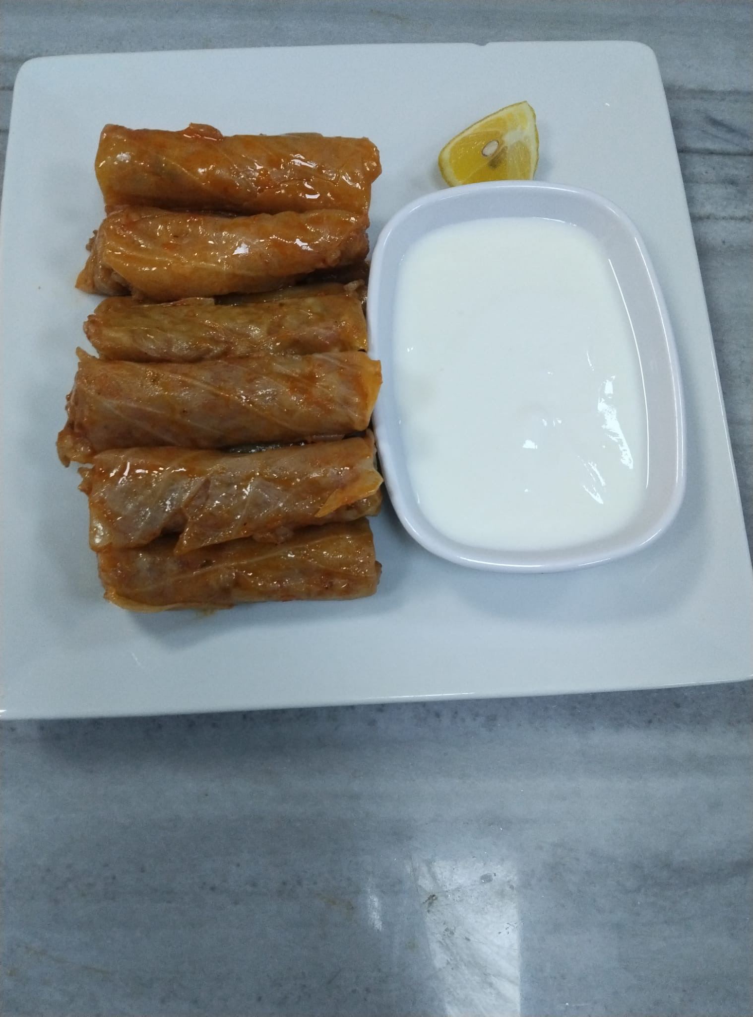Zeytinyağlı Lahana sarması